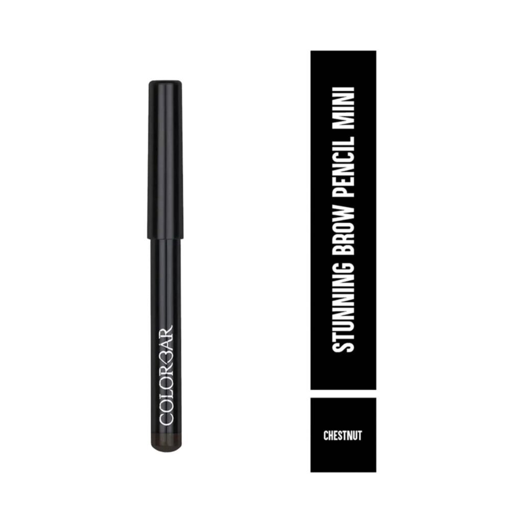 Colorbar Stunning Brow Mini Eyebrow Pencil - 001 Chestnut (0.73g) - Colorbar