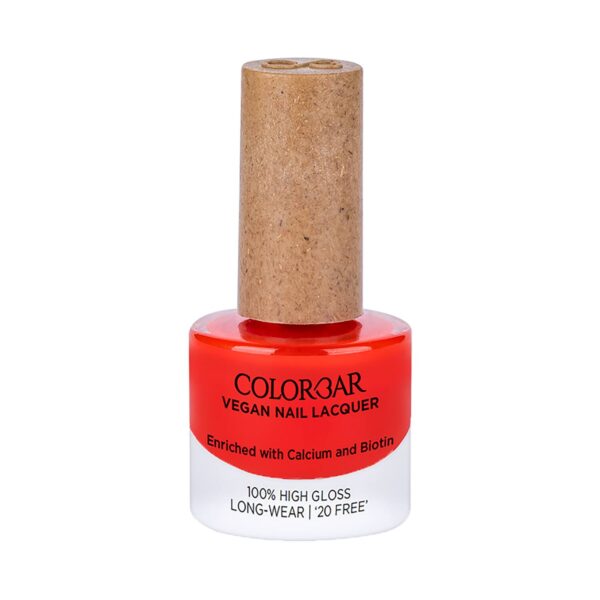 Colorbar Vegan Nail Lacquer - 006 Chilli Red (8 ml) - Colorbar