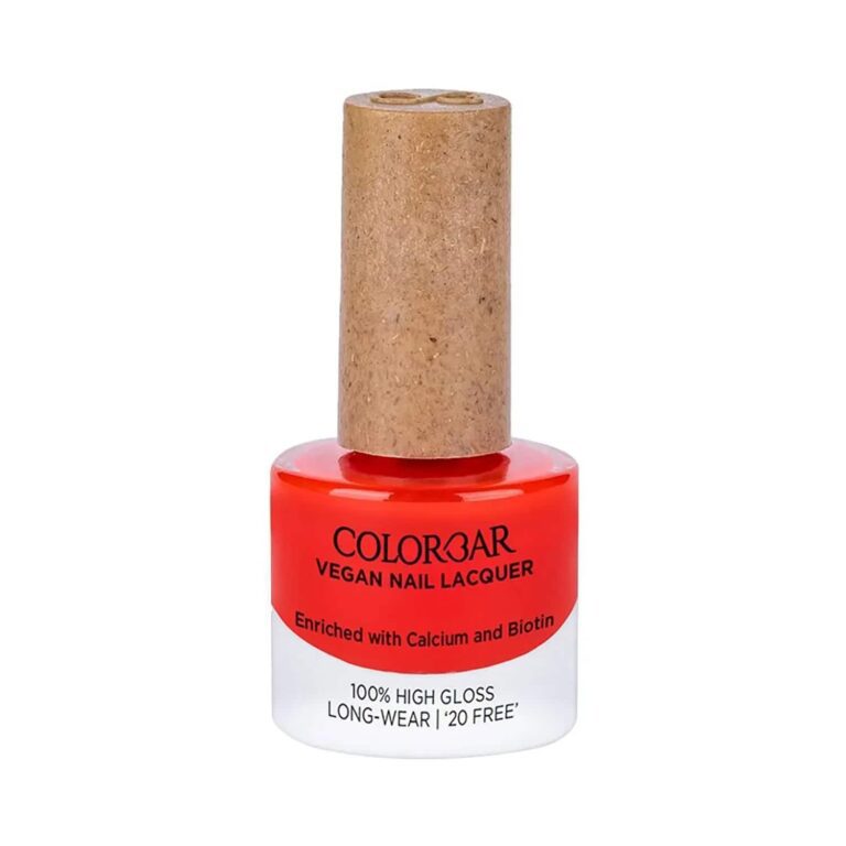 Colorbar Vegan Nail Lacquer - 006 Chilli Red (8ml) - Colorbar