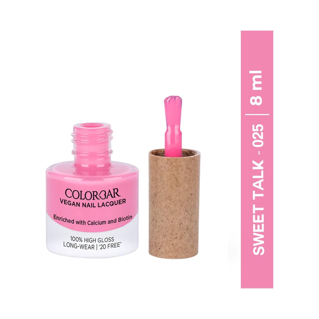 Colorbar Vegan Nail Lacquer - 025 Sweet Talk (8 ml) - Colorbar