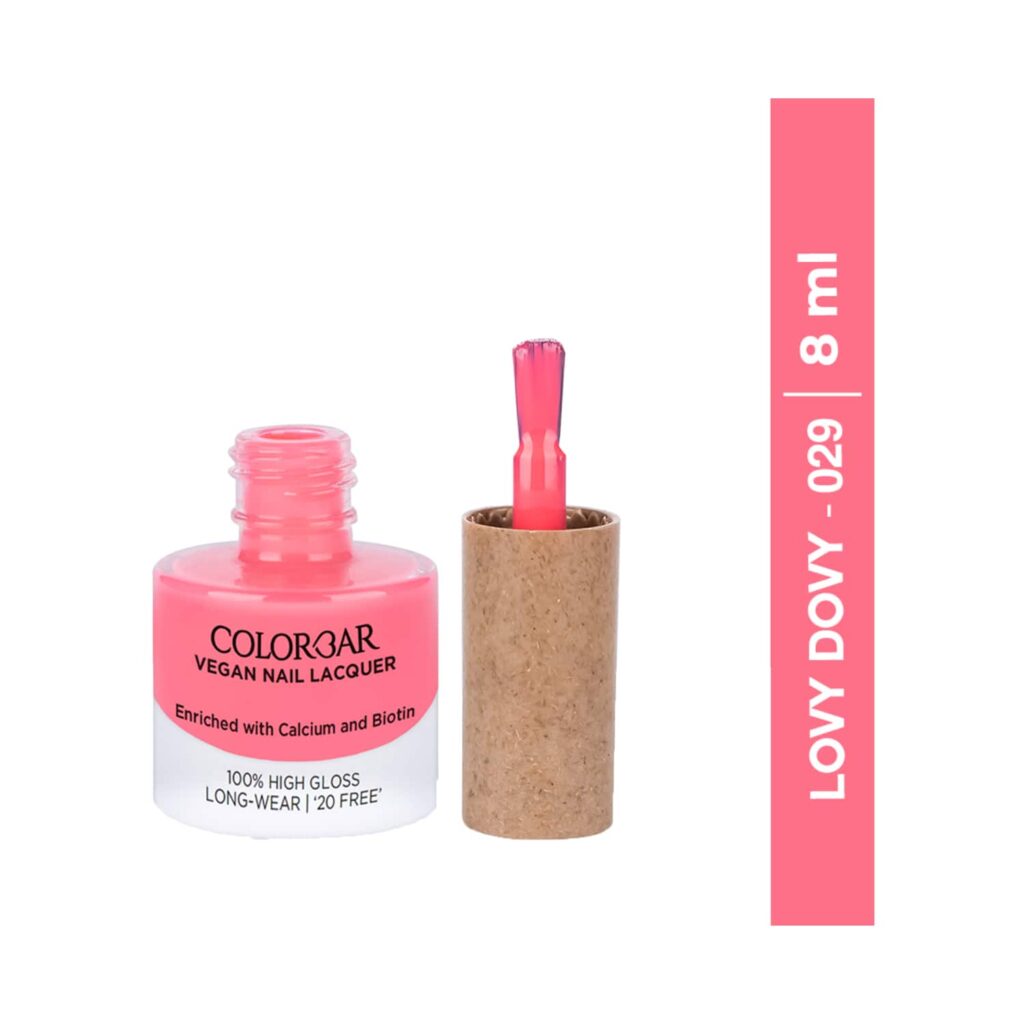 Colorbar Vegan Nail Lacquer - 029 Lovy Dovy (8 ml) - Colorbar