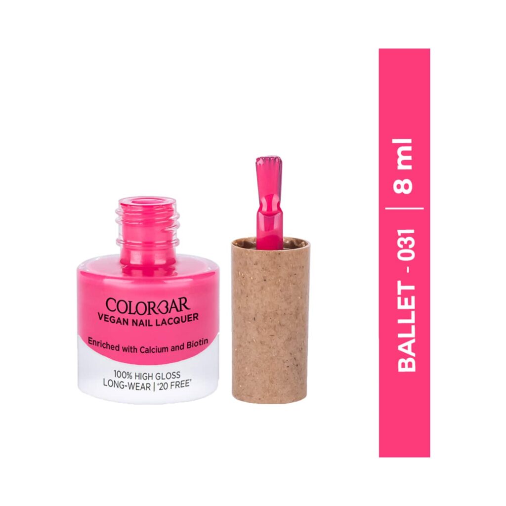 Colorbar Vegan Nail Lacquer - 031 Ballet (8 ml) - Colorbar