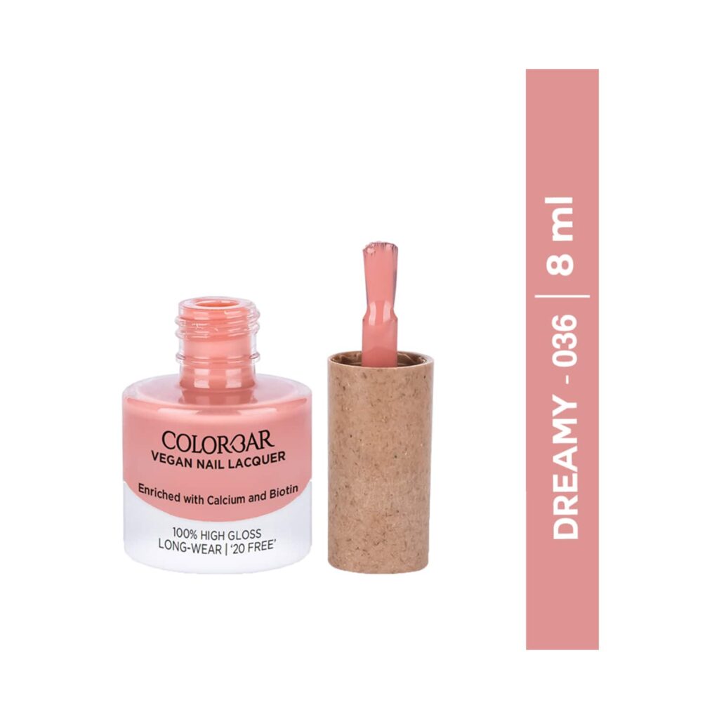 Colorbar Vegan Nail Lacquer - 036 Dreamy (8 ml) - Colorbar