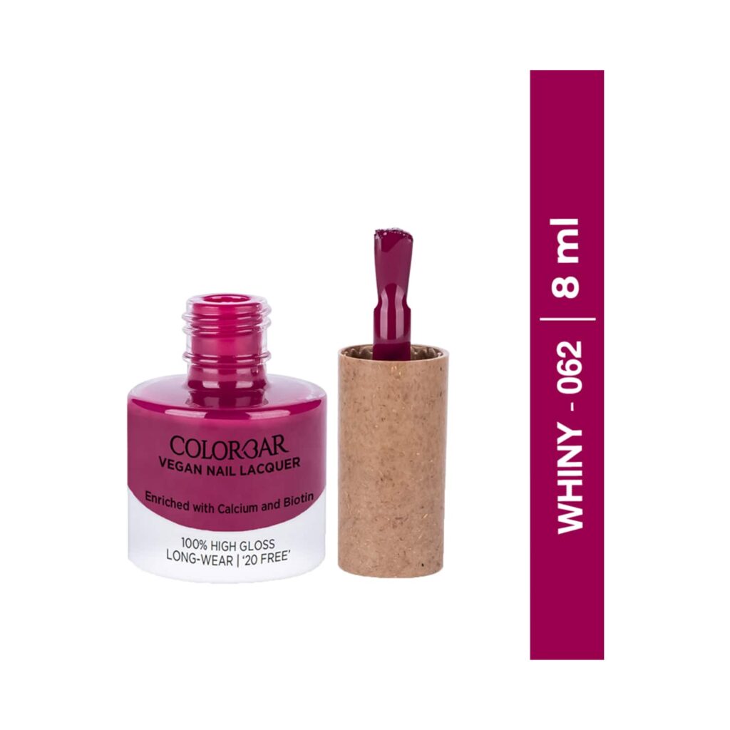 Colorbar Vegan Nail Lacquer - 062 Whiny (8ml) - Colorbar