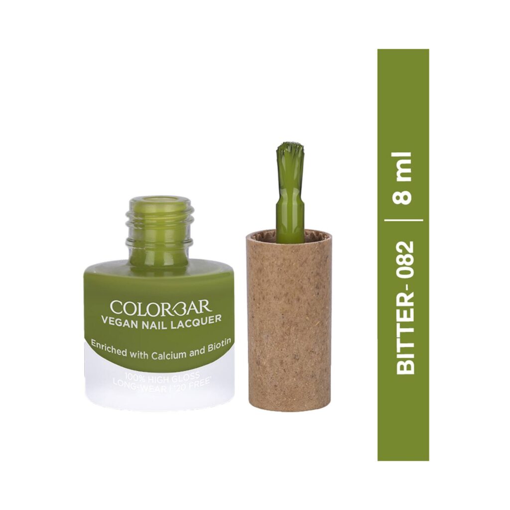 Colorbar Vegan Nail Lacquer - 082 Bitter (8ml) - Colorbar