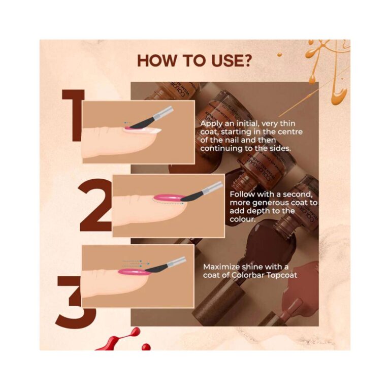 Colorbar Vegan Nail Lacquer - 101 Honey Bun (8ml) - Colorbar