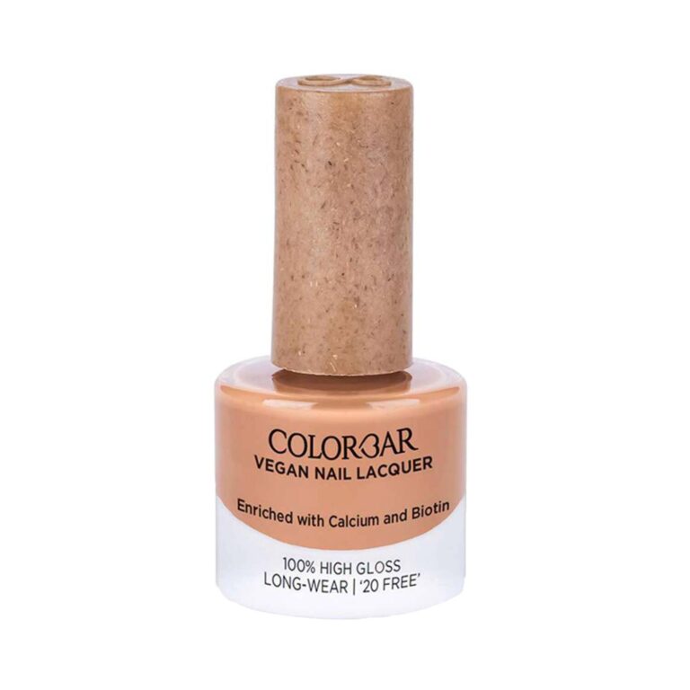 Colorbar Vegan Nail Lacquer - 142 Creme Brulee (8ml) - Colorbar