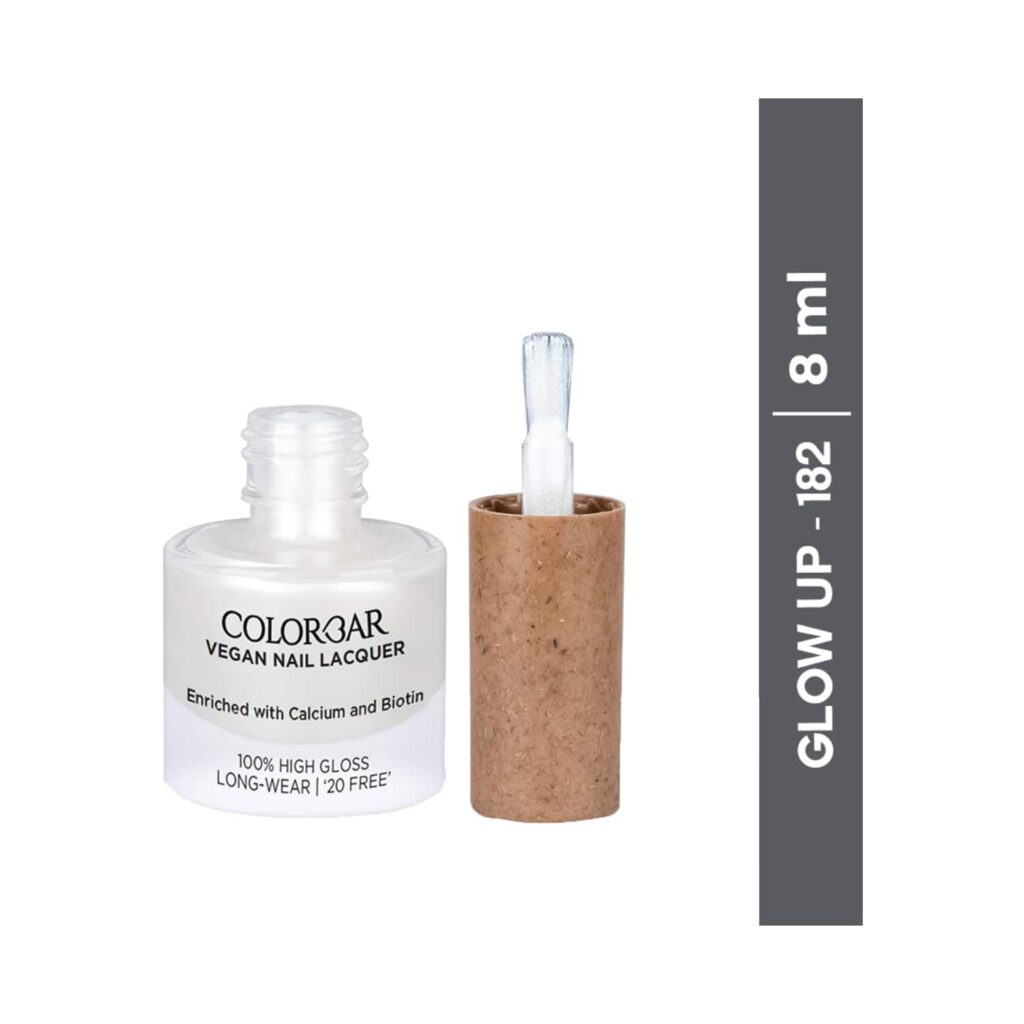 Colorbar Vegan Nail Lacquer - 182 Glow Up (8 ml) - Colorbar