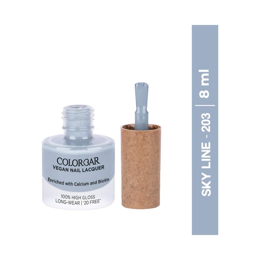 Colorbar Vegan Nail Lacquer - 203 Sky Line (8 ml) - Colorbar