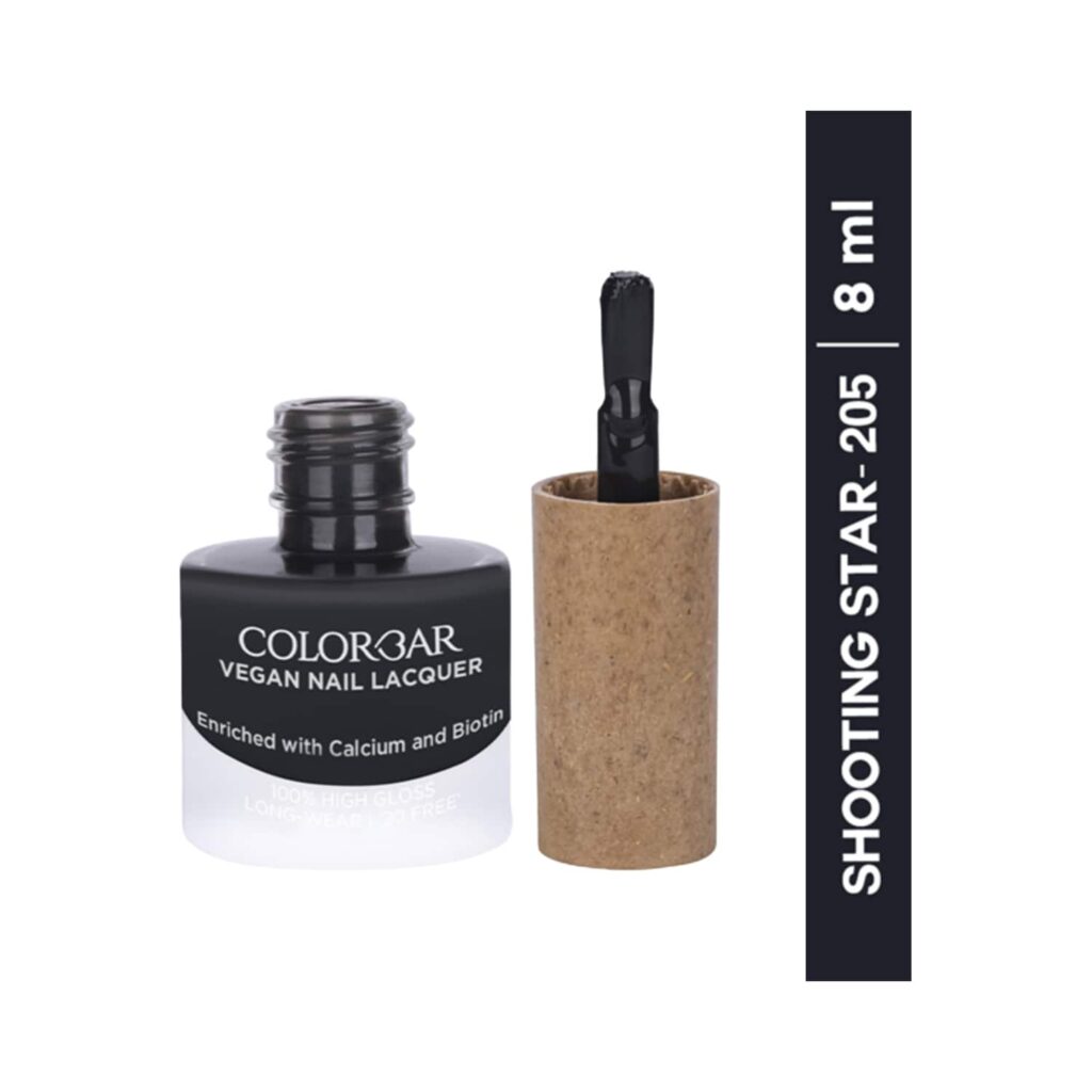 Colorbar Vegan Nail Lacquer - 205 Shooting Star (8ml) - Colorbar
