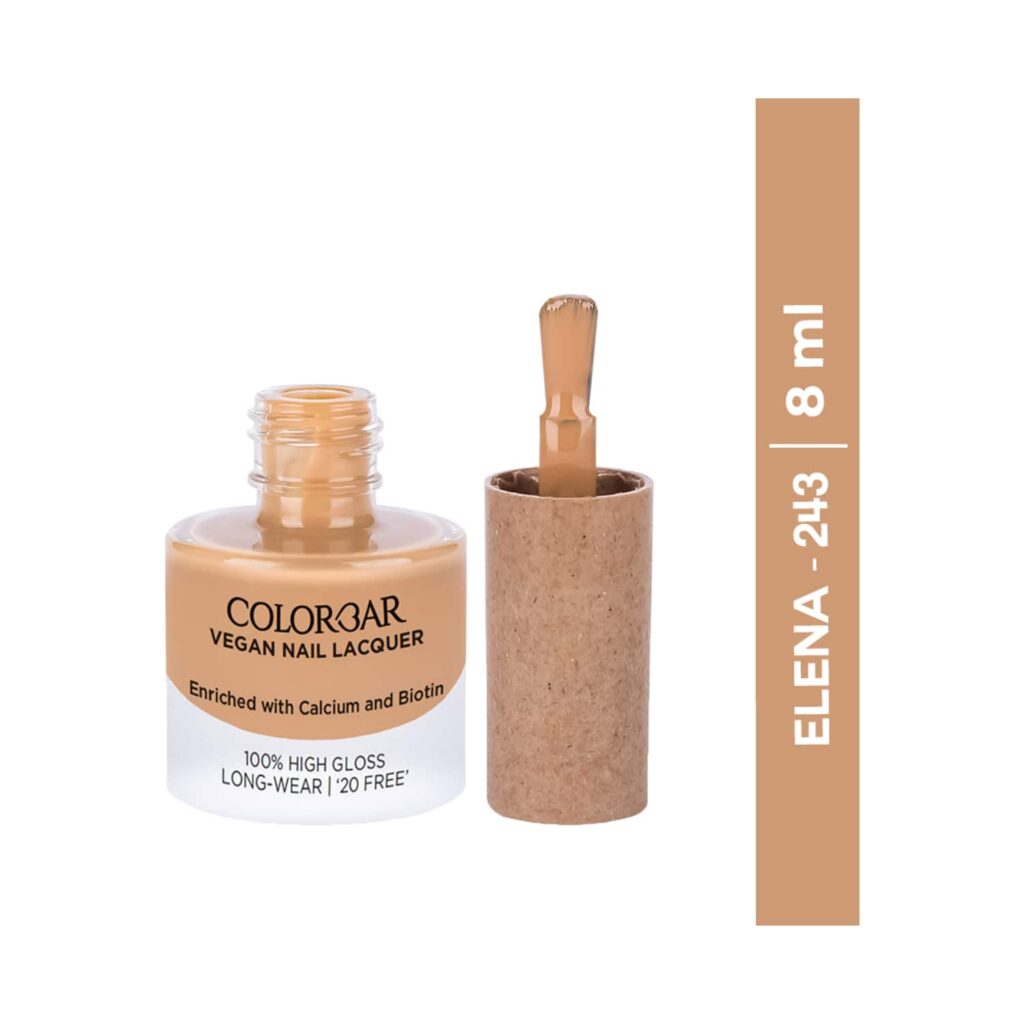 Colorbar Vegan Nail Lacquer - 243 Elena (8 ml) - Colorbar