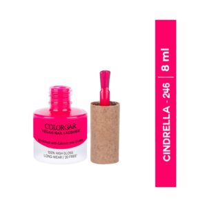 Colorbar Vegan Nail Lacquer - 246 Cinderella (8 ml) - Colorbar