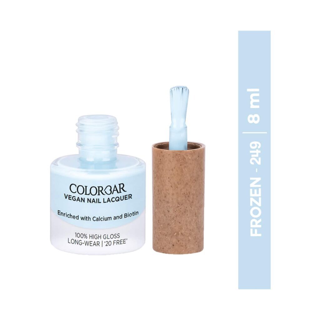 Colorbar Vegan Nail Lacquer - 249 Frozen (8 ml) - Colorbar