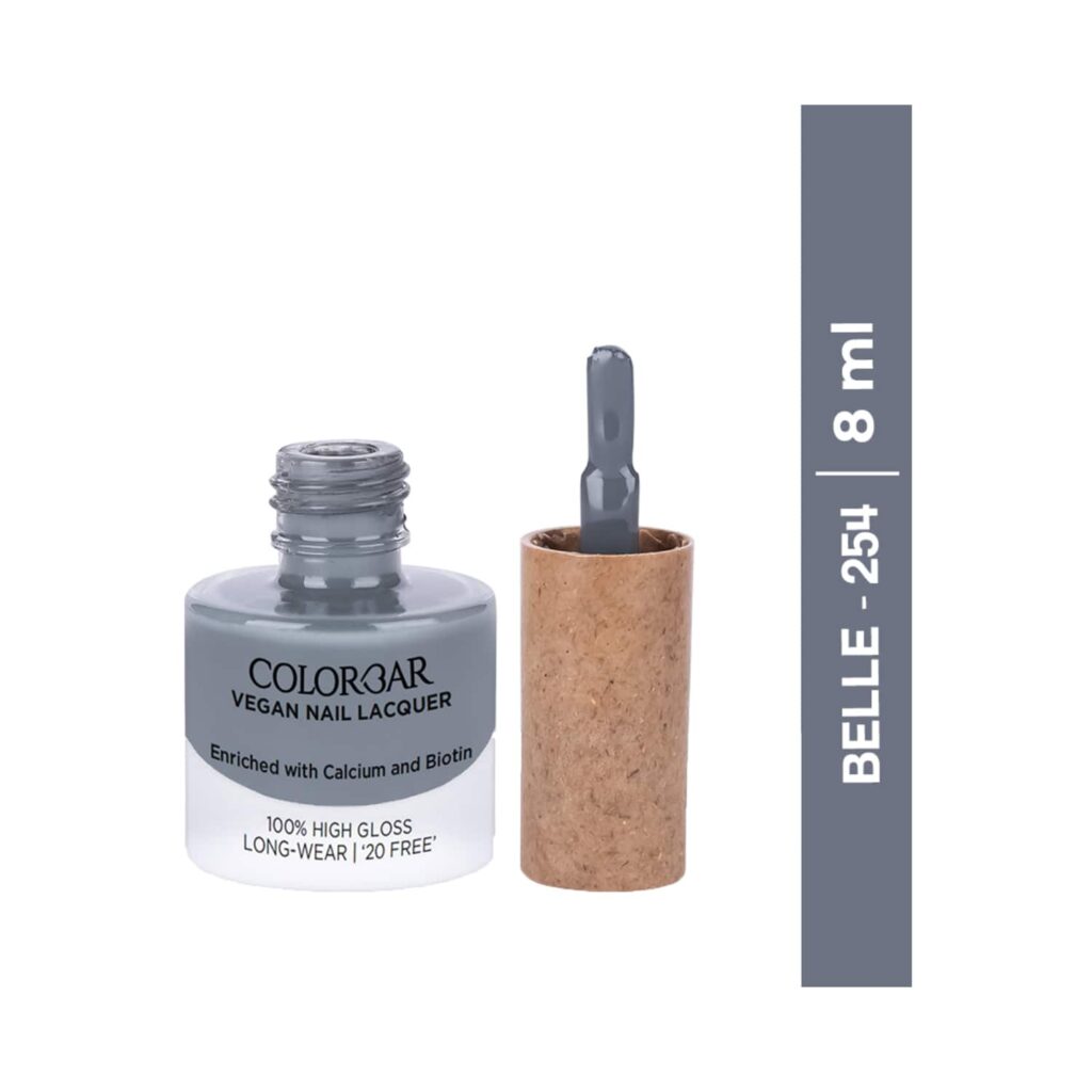 Colorbar Vegan Nail Lacquer - 254 Belle (8 ml) - Colorbar