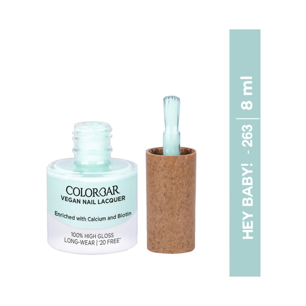 Colorbar Vegan Nail Lacquer - 263 Hey Baby (8ml) - Colorbar
