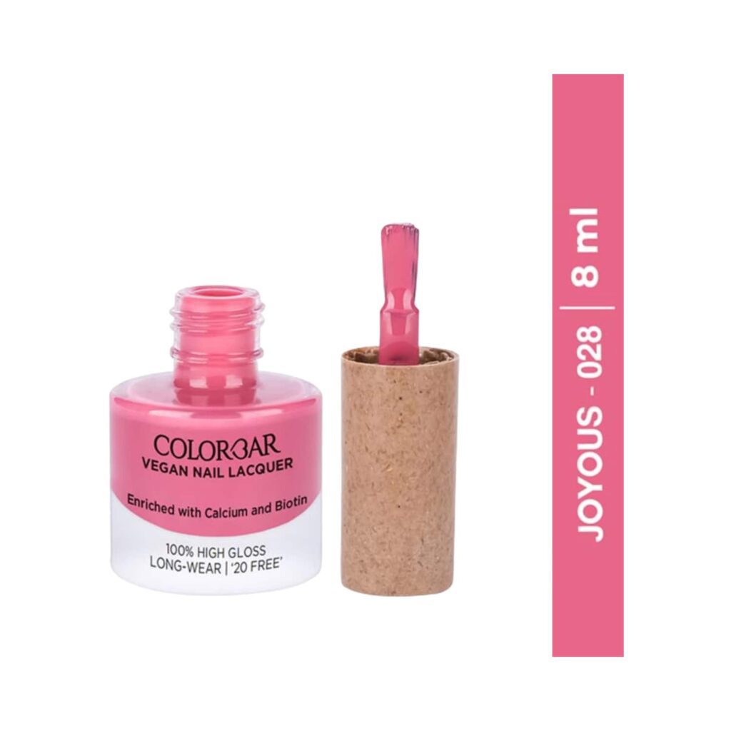 Colorbar Vegan Nail Lacquer - 28 Joyous (8ml) - Colorbar