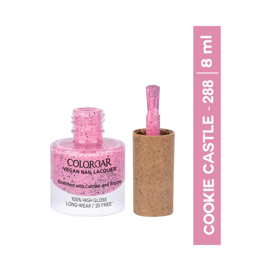 Colorbar Vegan Nail Lacquer - 288 Cookie Castle (8 ml) - Colorbar