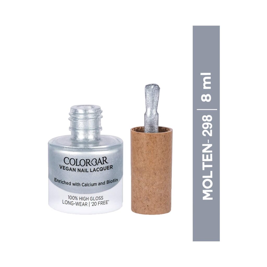Colorbar Vegan Nail Lacquer - 298 Molten (8 ml) - Colorbar