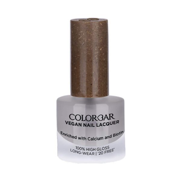 Colorbar Vegan Nail Lacquer - 313 Crystal Top Coat (8ml) - Colorbar