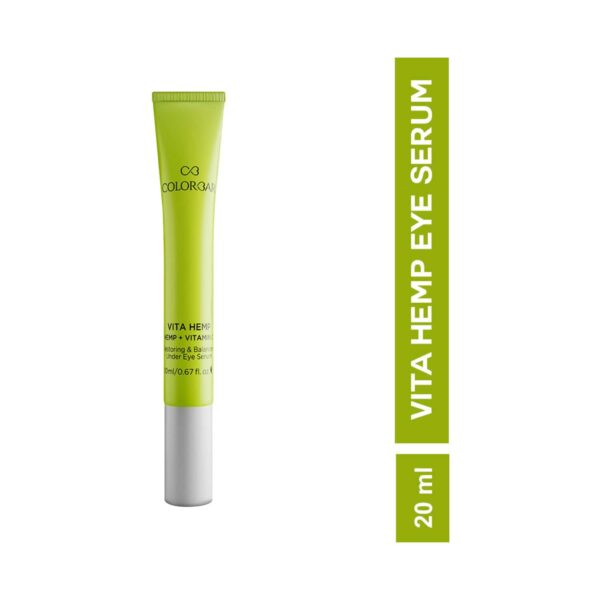 Colorbar Vita Hemp Restoring & Balancing Under Eye Serum (20 ml) - Colorbar