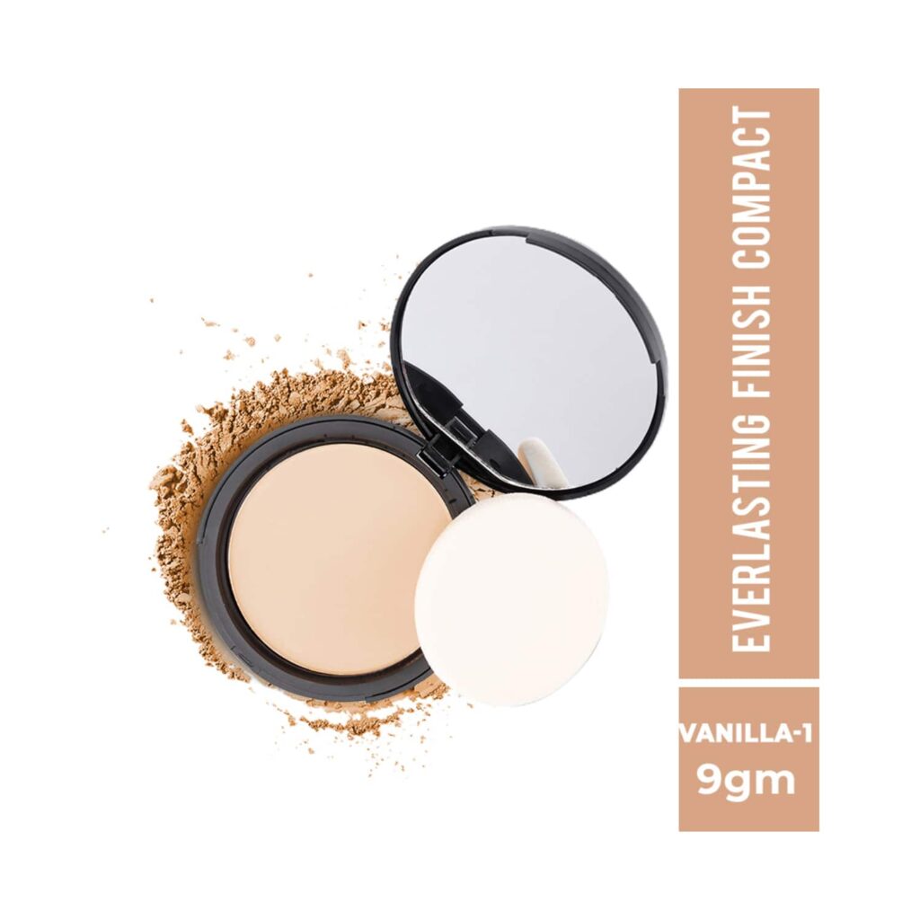 Colorbar Xoxo Everlasting Finish Compact Powder - 01-Vanilla (9g) - Colorbar
