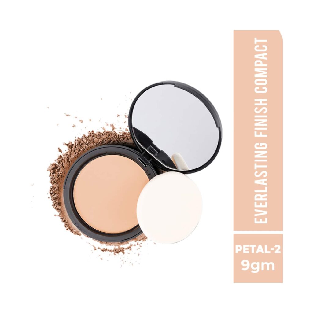 Colorbar Xoxo Everlasting Finish Compact Powder - 02-Petal (9g) - Colorbar