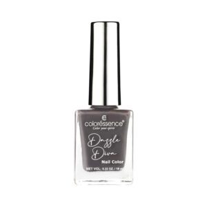 Coloressence Dazzle Diva Matte Finish Nail Paint -Grey Agate (10ml) - Coloressence