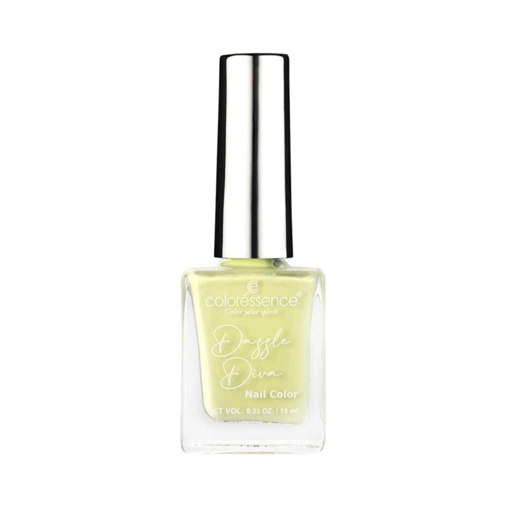Coloressence Dazzle Diva Matte Finish Nail Paint -Limestone (10ml) - Coloressence