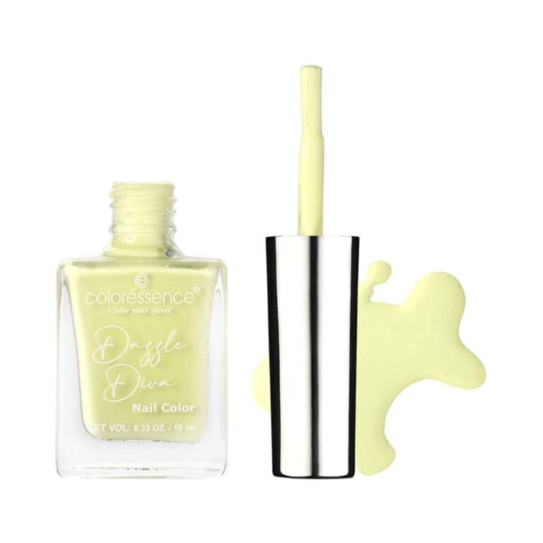 Coloressence Dazzle Diva Matte Finish Nail Paint -Limestone (10ml) - Coloressence