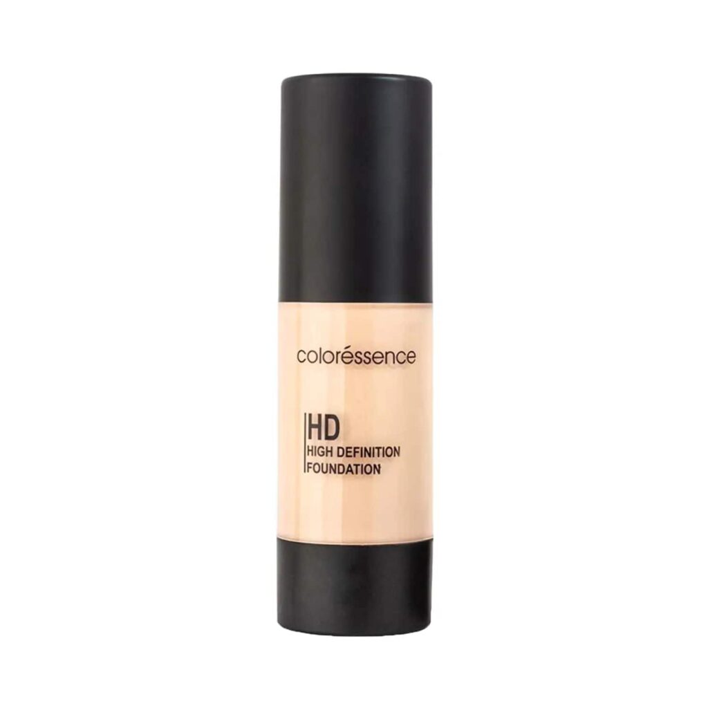 Coloressence HD Matte Liquid Foundation Long Lasting Concealing Formula (HDF-1) - Medium Skin Tone (30ml) - Coloressence