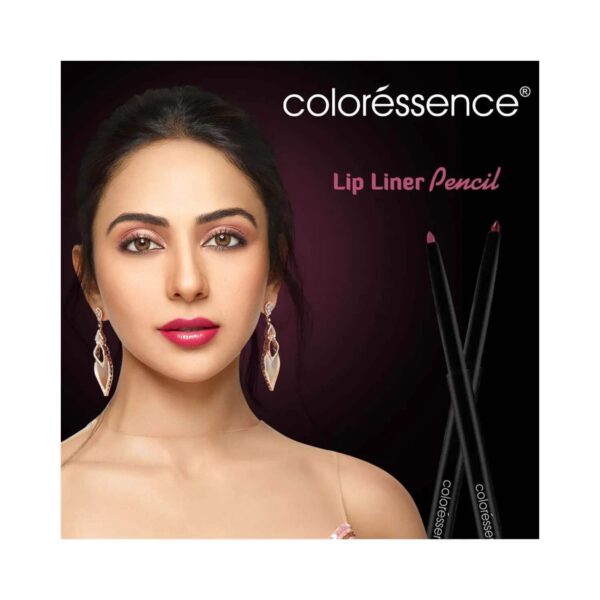 Coloressence Long Stay Opaque Finish Creamy Definer Lip Liner Pencil - Rust (0.25g) - Coloressence