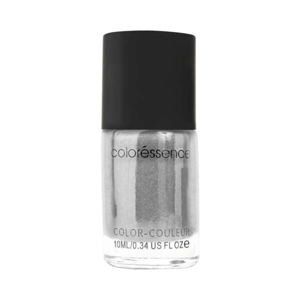 Coloressence Regular Nail Paint - Silvery (10ml) - Coloressence
