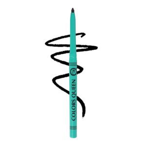 Colors Queen Bold Eyes Auto Kohl Kajal – Black, 0.35g | 36 Hours Long Lasting with Smooth One Swipe Application | Transfer-Proof | Smudge Proof & Waterproof Kajal for Women...