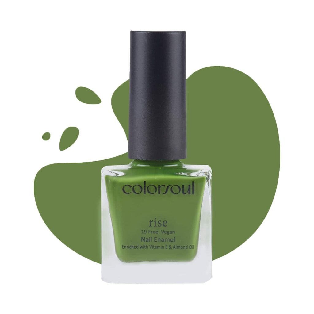 Colorsoul Rise Nail Enamel - R15 Greenature (8ml) - Colorsoul