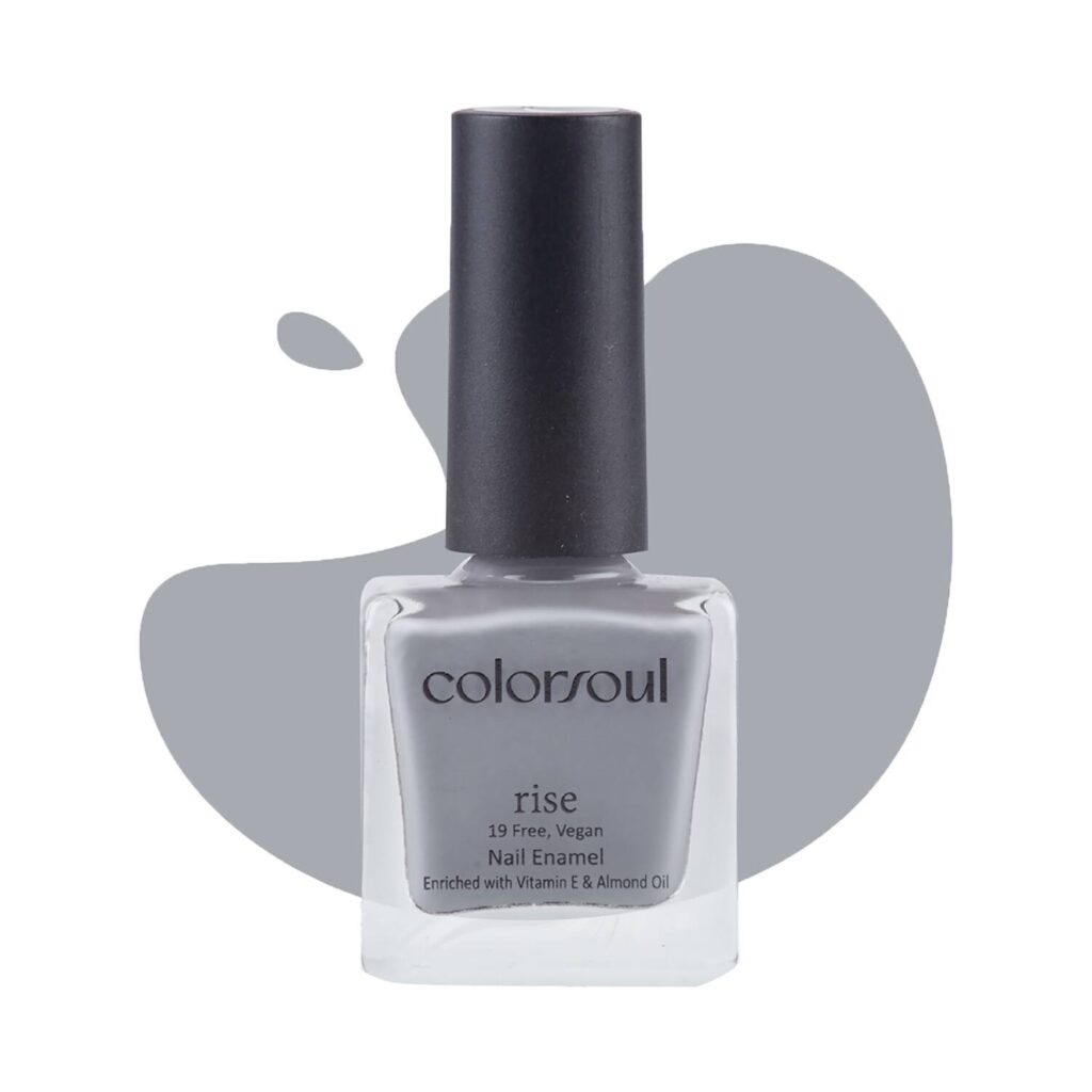 Colorsoul Rise Nail Enamel - R20 Grey Verve (8ml) - Colorsoul