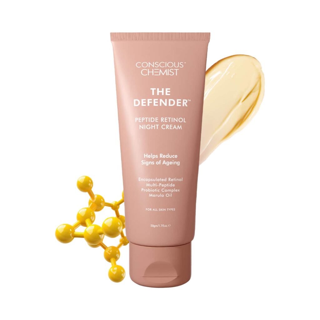 Conscious Chemist 0.2% Retinol Anti aging Night Cream , Reduces Fine lines & Wrinkles (50g) - Conscious Chemist