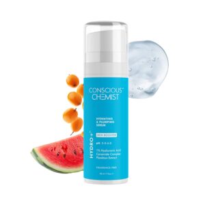 Conscious Chemist 1% Hyaluronic Acid Serum For Dry Skin, Treat Dull & Dehydrated Skin (30ml) - Conscious Chemist