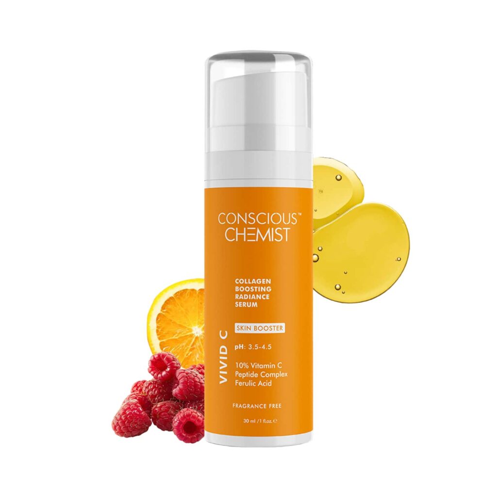 Conscious Chemist 10% Vitamin C Anti Aging Serum For Glowing & Oily Skin (30ml) - Conscious Chemist