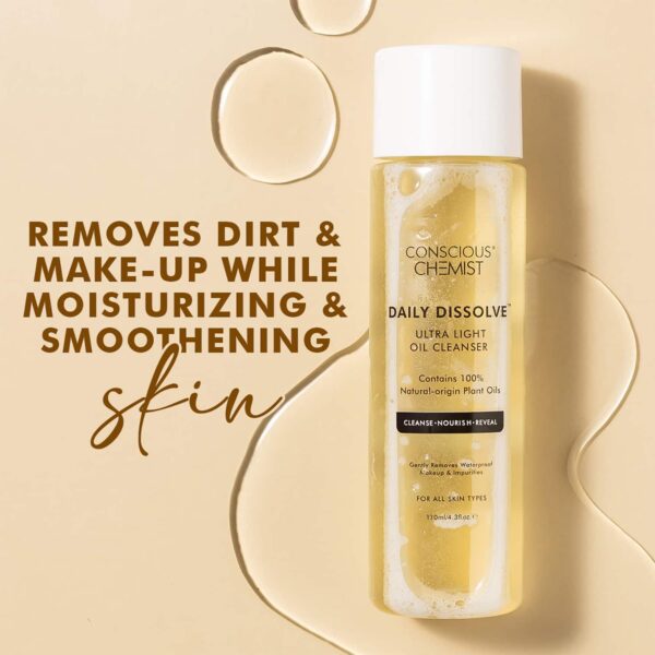 Conscious Chemist Cleanser for Oily Skin, Makeup, Impurities & SPF Remover (130ml) - Conscious Chemist