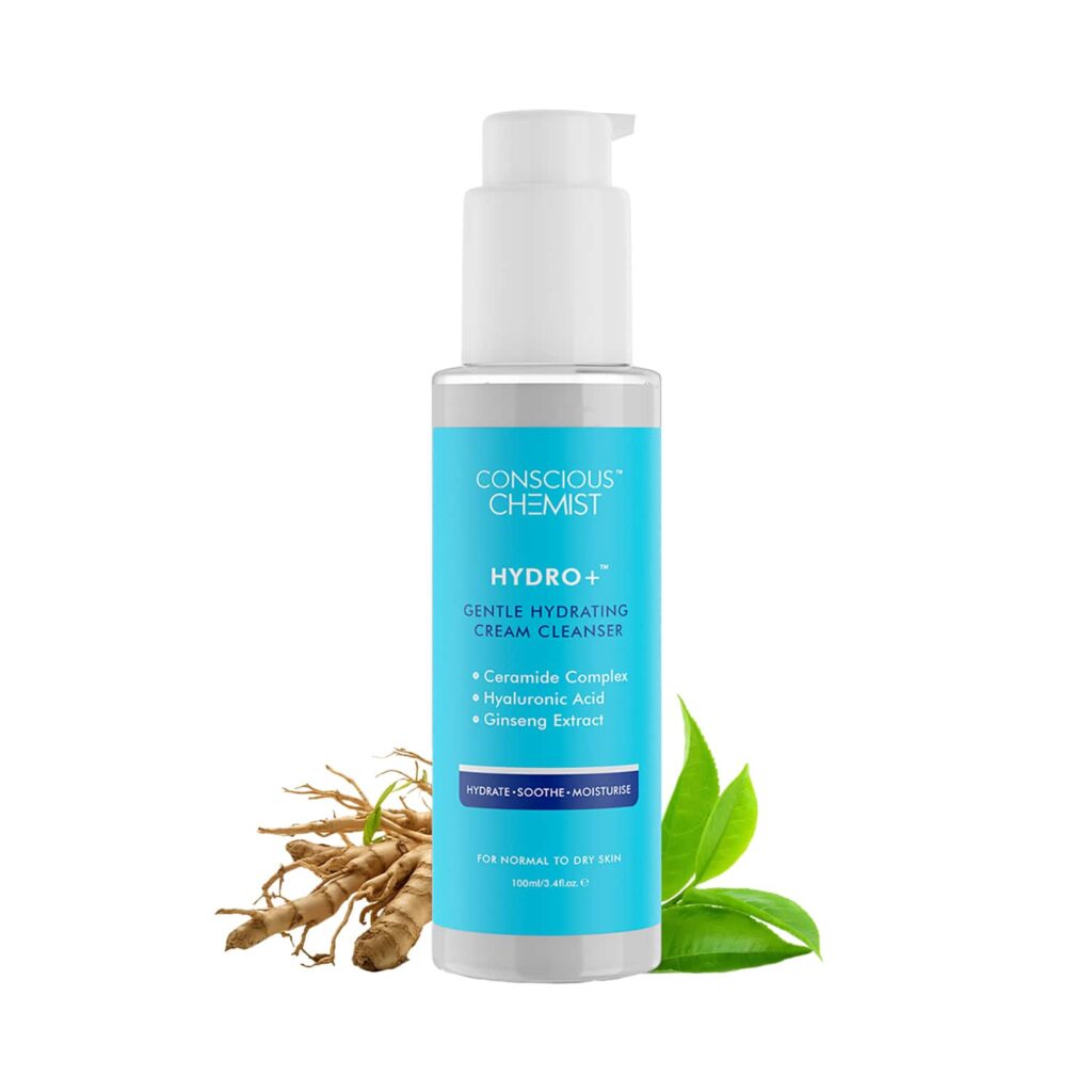 Conscious Chemist Hydrating Face Wash For Dry Skin with Hyaluronic Acid & Ceramides (100ml) - Conscious Chemist