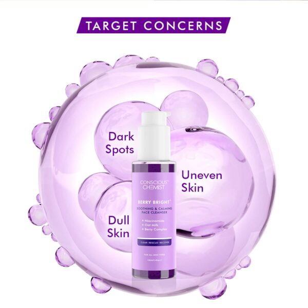 Conscious Chemist Pore Refining Brightening Face Wash Refill Pack (250ml) - Conscious Chemist