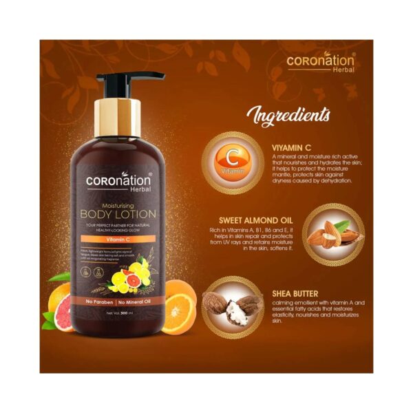 COROnation Herbal Vitamin C Body Lotion (300ml) - COROnation Herbal