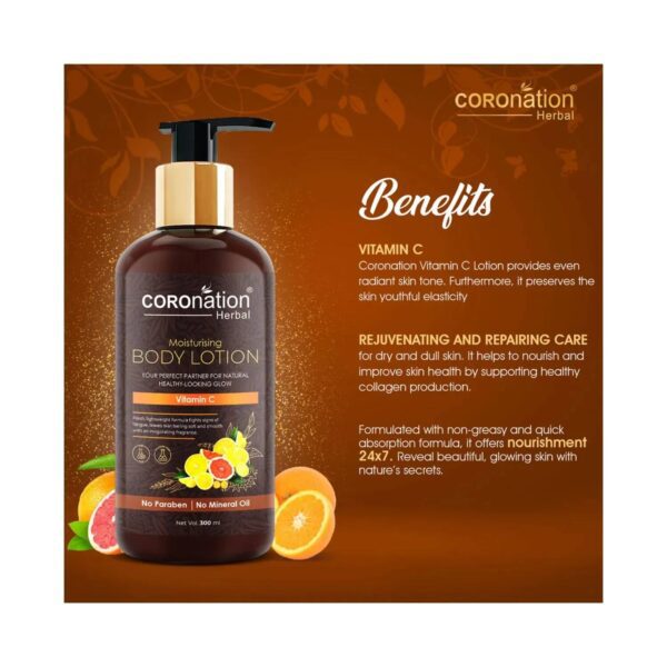 COROnation Herbal Vitamin C Body Lotion (300ml) - COROnation Herbal