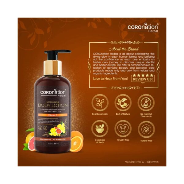 COROnation Herbal Vitamin C Body Lotion (300ml) - COROnation Herbal