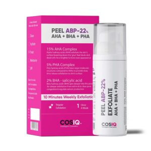 COSIQ ABP-22% Weekly Exfoliating Peeling Solution (30ml) - COSIQ