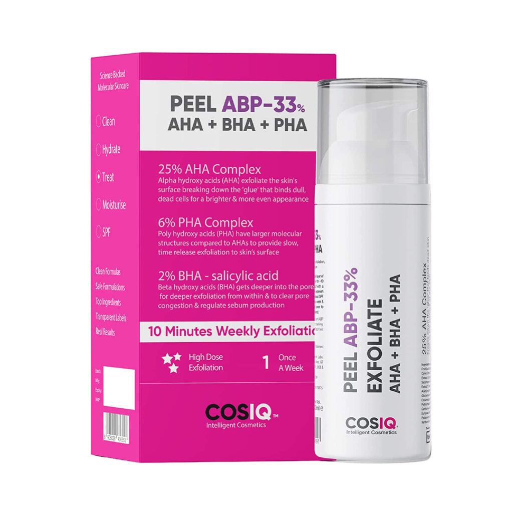 COSIQ ABP-33% Strong Exfoliating Peeling Solution (30ml) - COSIQ