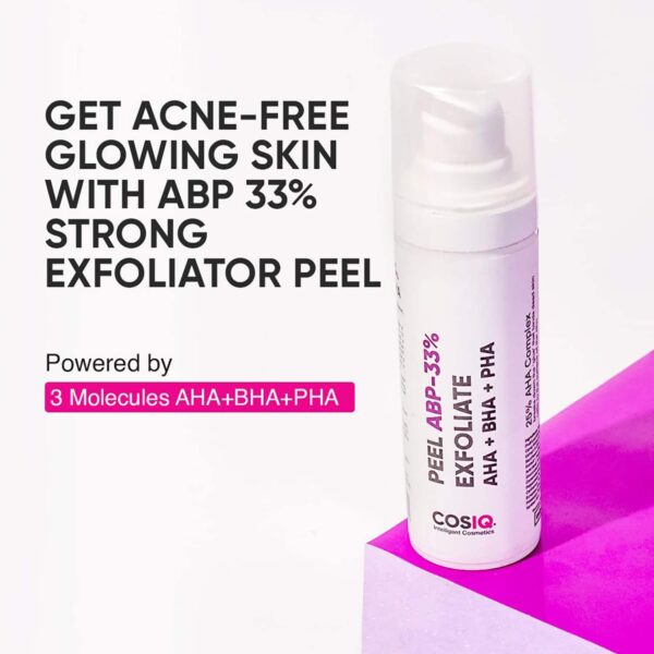 COSIQ ABP-33% Strong Exfoliating Peeling Solution (30ml) - COSIQ