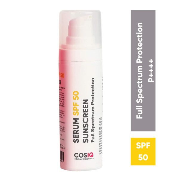 COSIQ Outdoor Sunscreen Serum SPF 50 PA++++ (30ml) - COSIQ
