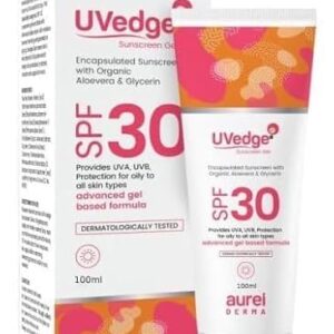 COSMOSHINE Uvedge Sunscreen Gel Spf 30 Advanced Gel Based Formula -100G, All Skin Type