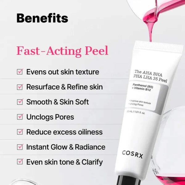 COSRX The AHA BHA PHA LHA 35 Peel (30 ml) - COSRX